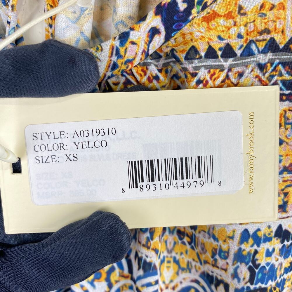 NWT Ramy Brook Paris Printed Dress Size XS - Picture 13 of 16
